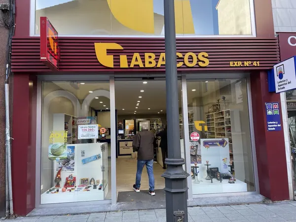 Imagen del punto de venta de Lotería