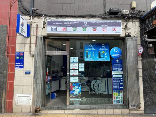 Imagen del punto de venta de Lotería
