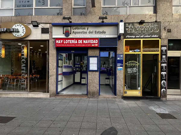 Imagen del punto de venta de Lotería