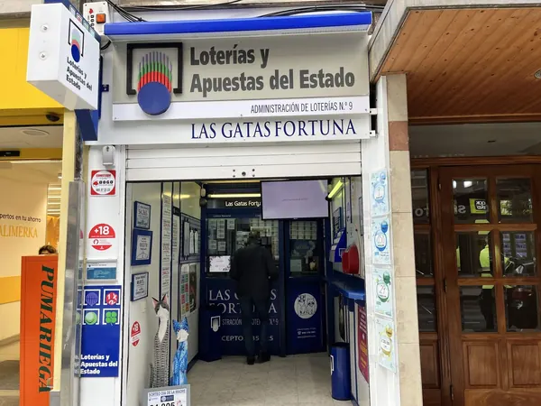 Imagen del punto de venta de Lotería
