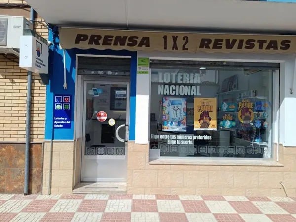 Imagen del punto de venta de Lotería