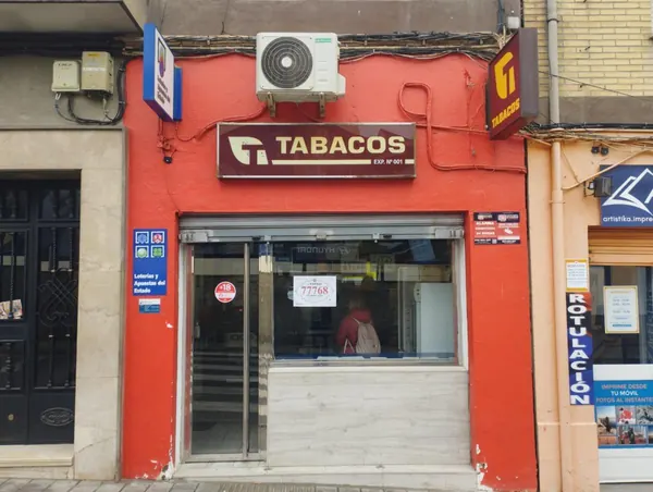 Imagen del punto de venta de Lotería