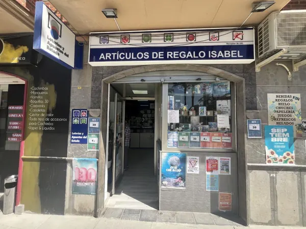 Imagen del punto de venta de Lotería