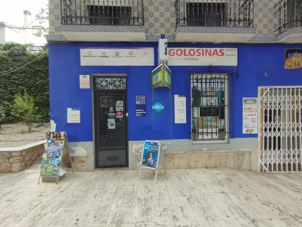 Imagen del punto de venta de Lotería