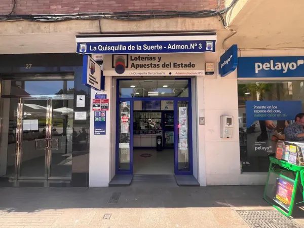 Imagen del punto de venta de Lotería
