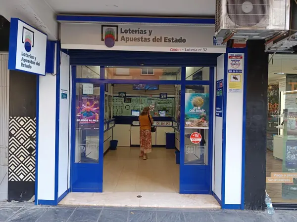 Imagen del punto de venta de Lotería