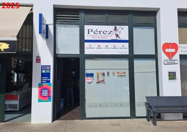 Imagen del punto de venta de Lotería