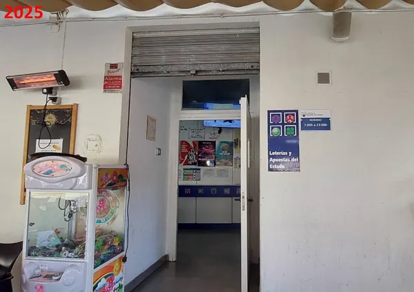 Imagen del punto de venta de Lotería