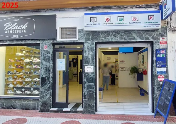 Imagen del punto de venta de Lotería