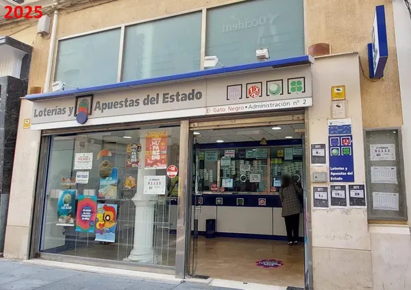 Imagen del punto de venta de Lotería