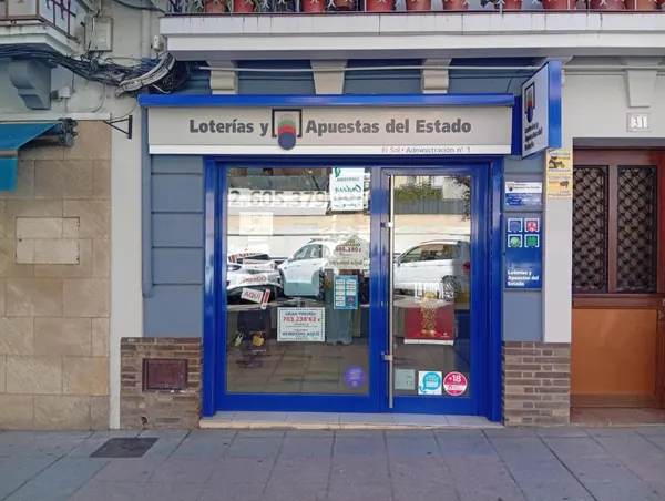 Imagen del punto de venta de Lotería