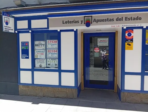 Imagen del punto de venta de Lotería