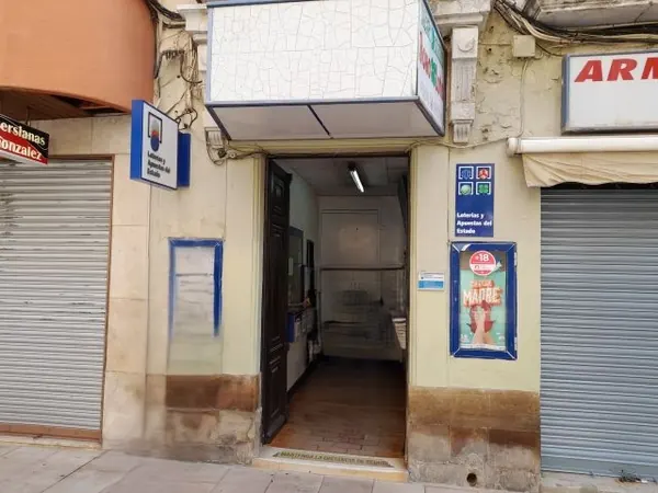 Imagen del punto de venta de Lotería