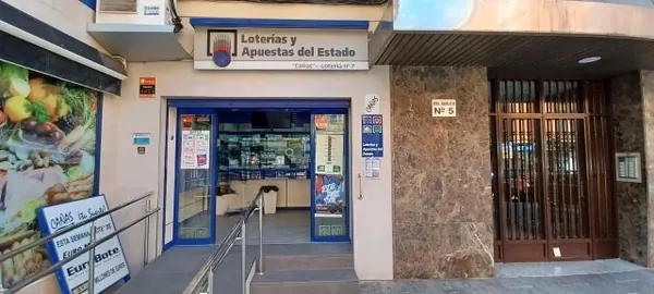 Imagen del punto de venta de Lotería
