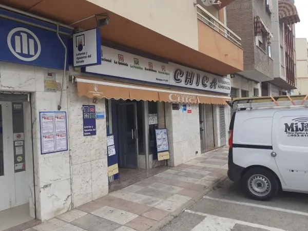 Imagen del punto de venta de Lotería