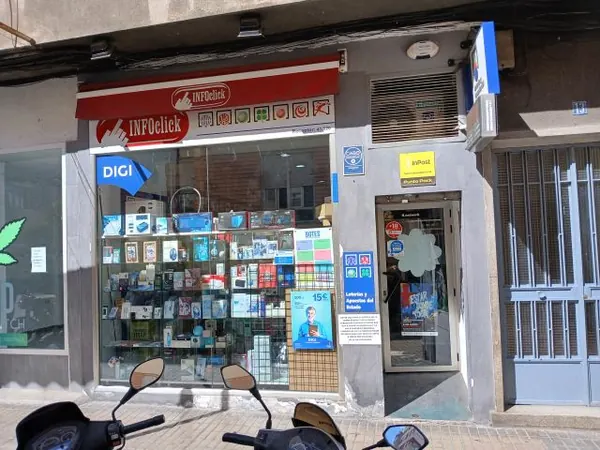 Imagen del punto de venta de Lotería