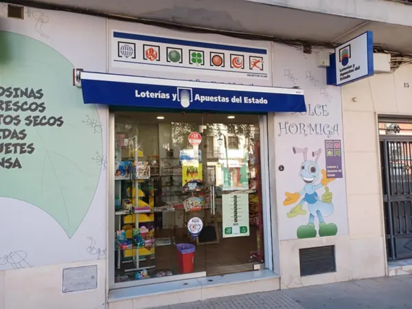 Imagen del punto de venta de Lotería