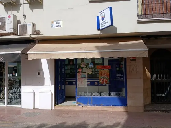 Imagen del punto de venta de Lotería