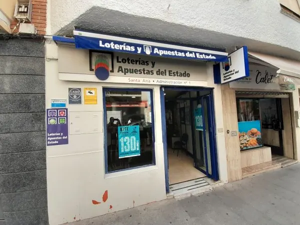 Imagen del punto de venta de Lotería
