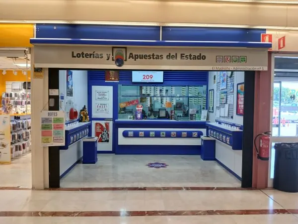 Imagen del punto de venta de Lotería