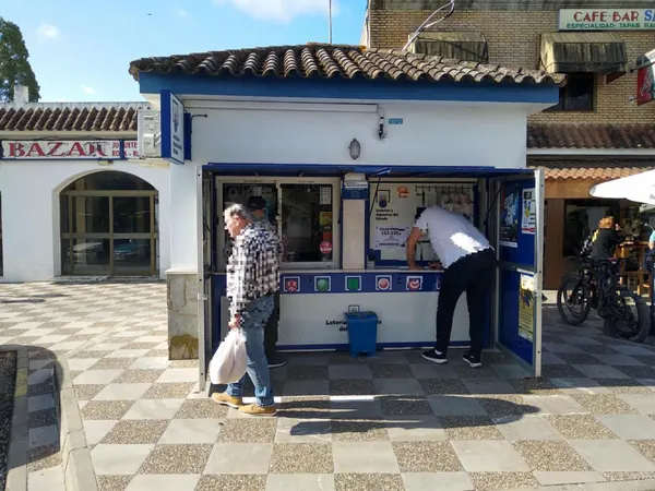 Imagen del punto de venta de Lotería