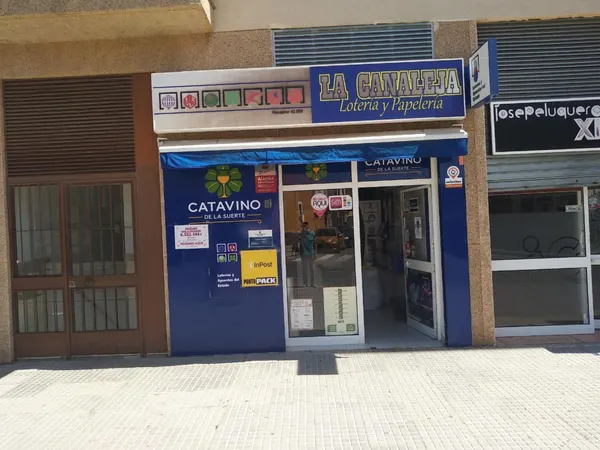 Imagen del punto de venta de Lotería