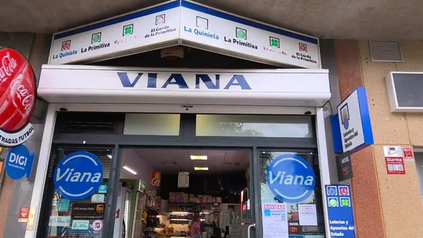 Imagen del punto de venta de Lotería