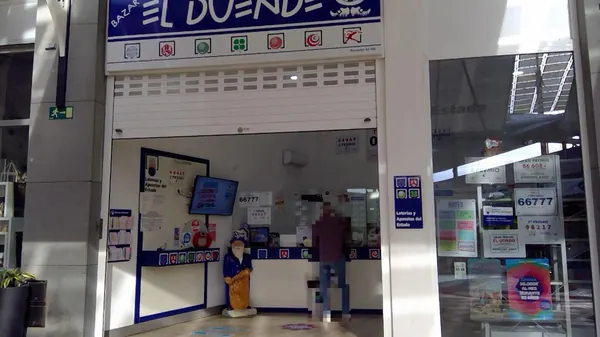 Imagen del punto de venta de Lotería