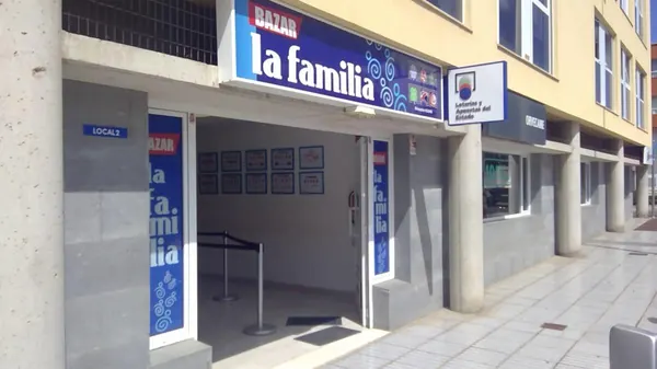Imagen del punto de venta de Lotería