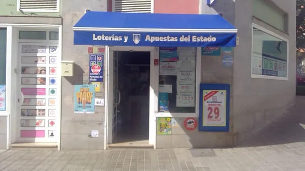 Imagen del punto de venta de Lotería
