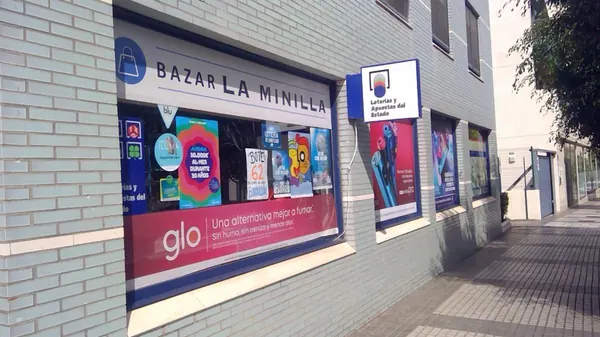 Imagen del punto de venta de Lotería