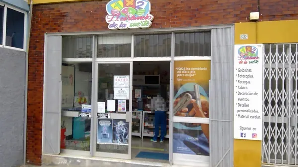 Imagen del punto de venta de Lotería