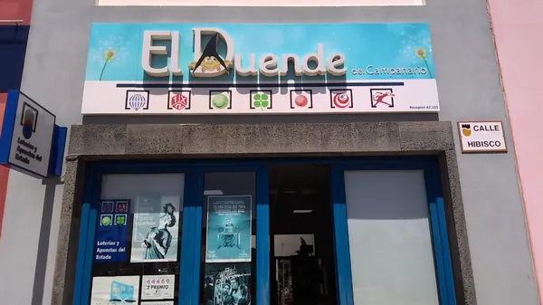 Imagen del punto de venta de Lotería