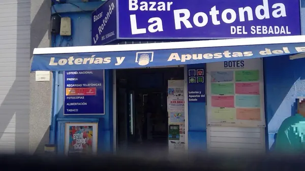 Imagen del punto de venta de Lotería