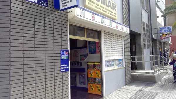 Imagen del punto de venta de Lotería