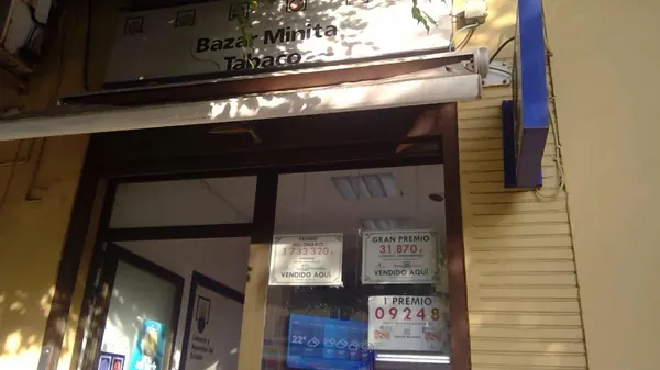 Imagen del punto de venta de Lotería