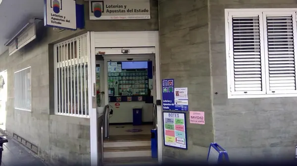 Imagen del punto de venta de Lotería