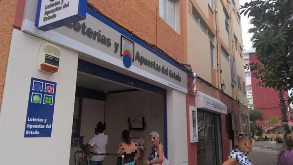 Imagen del punto de venta de Lotería