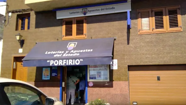 Imagen del punto de venta de Lotería
