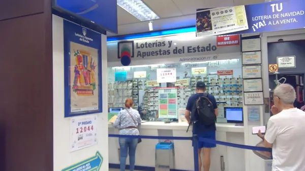 Imagen del punto de venta de Lotería