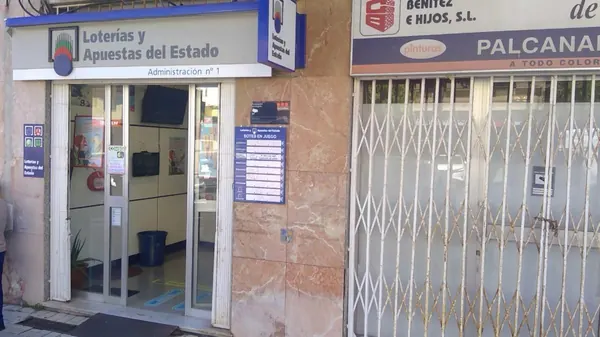 Imagen del punto de venta de Lotería