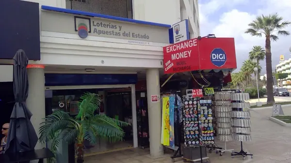 Imagen del punto de venta de Lotería