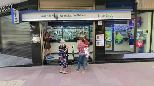 Imagen del punto de venta de Lotería