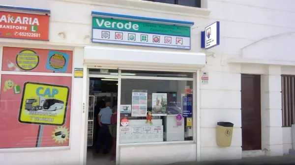 Imagen del punto de venta de Lotería