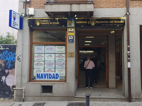Imagen del punto de venta de Lotería