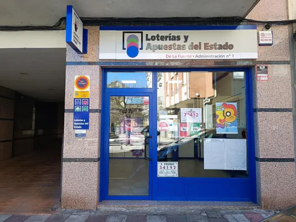 Imagen del punto de venta de Lotería