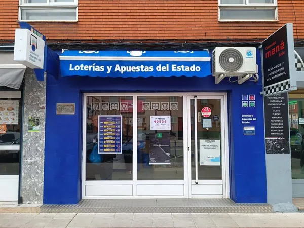 Imagen del punto de venta de Lotería