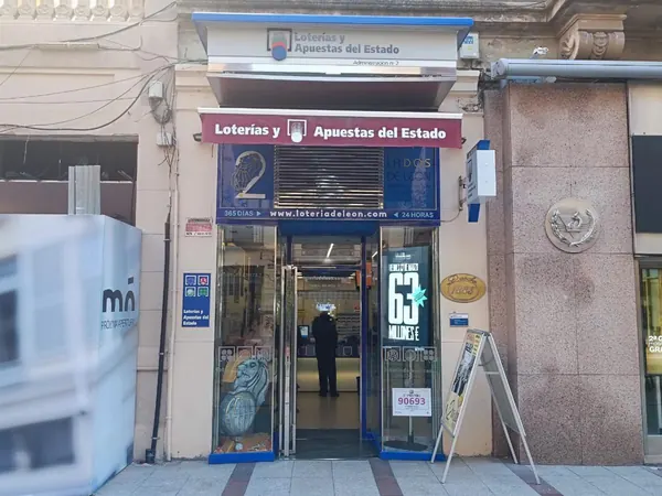 Imagen del punto de venta de Lotería