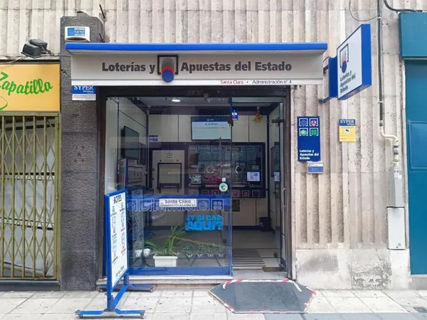 Imagen del punto de venta de Lotería