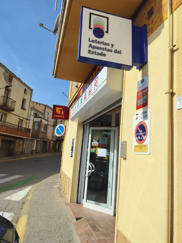 Imagen del punto de venta de Lotería